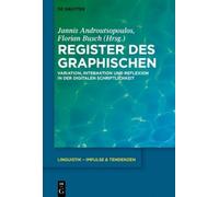 Jannis Androutsopoulos Register des Graphischen (Copertina rigida)
