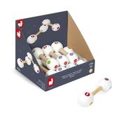 Janod 07610 Confetti Maracas Barbell Musical Toy