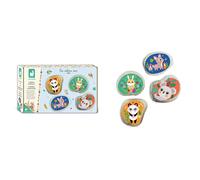 Janod 4 Pietre Per Decorare Figure Di Animali
