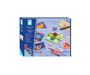 Janod - 5 Braccialetti dei Desideri da Creare - Laboratori di Gioielli - Kit Creativo per Bambini - Apprendimento della Motricità Fina e Concentrazione - da 8 Anni in su - J09127