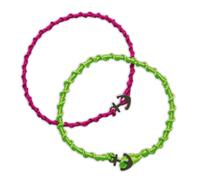 Janod - Cofanetto 7 Braccialetti Fluo Brasiliani da Creare - Les Ateliers Bijoux - Attività Creative Per Bambini - Motricità Fine e Creatività - Da 8 Anni in Su, J07929