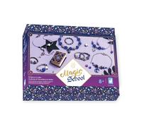 Janod - 8 Gioielli da Creare - Tema Streghe e Maghi - Magic School - Kit Creativo per Bambini - Apprendimento della Motricità Fine e Concentrazione - A partire dai 8 anni - J09132