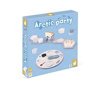 Janod - Arctic Party - Gioco di Società Cooperativo per Bambini - Tema Orsi Polari - Gioco da Tavolo in Legno e Cartone - 2-6 Giocatori - Certificato FSC - Dai 4 Anni, J02469