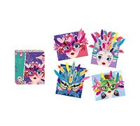 Janod J07825 Cardboard/Feather Masked Ball