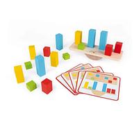 Janod - Essentiel - I Pesi - Gioco Educativo in Legno per La Prima Infanzia - Apprendimento dell’Equilibrio - Pittura Ad Acqua - A Partire da 3 Anni, J05063