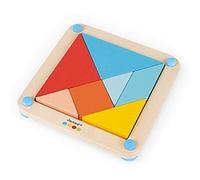 Janod - Essentiel - il Tangram - Gioco Educativo in Legno per La Prima Infanzia - Pittura Ad Acqua - A Partire dai 2 Anni in Su, J05070