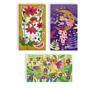 Janod - From 4 years old - Creative Kit - Fairy Glitter - Les Ateliers du Calme - Creative Leisure - Dexterity and Concentration - J07806