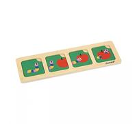 Janod - Gamma Pedagogia - 10 Sequenze da 4 Azioni - Ordinamento Cronologico - Gioco Educativo per Bambini - Dai 36 Mesi, J05083