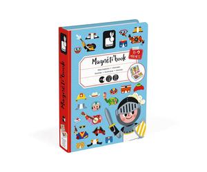 Janod Giocattolo Educativo Boy´s Costumes Magneti´book