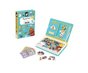 Janod Giocattolo Educativo Magneti Book History