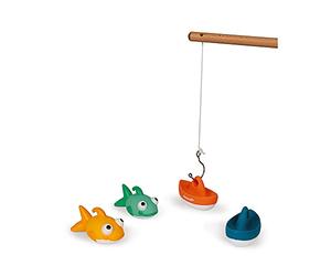 Janod - Gioco da Bagno con 2 Asperger Inclusi - Giocattolo per la Prima età - Sviluppa l'immaginazione e stimola i Sensi - da 2 Anni, J04715
