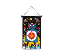 Janod - Gioco Delle Freccette Magnetico Robot, Double Face, Gioco Di Abilità, per Sviluppare L’Agilità e la Concentrazione, 6 Freccette Da 4 Anni in su, J02073