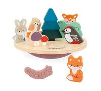 Janod Janod-J08642 dès Equilibrio in Legno FSC-Tema Ecosistema-Gioco Multisensoriale Prima Infanzia-Collaborazione con Il WWF-dai 24 Mesi, J08642, Multicolore