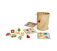 Janod Memory Touch Memoria in legno 3-6 y 21 pz