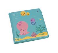 Janod - il Mio Libro da Bagno Magico - Tema Oceano - Giocattolo Didattico della Prima Infanzia - Da 10 Mesi, J04717