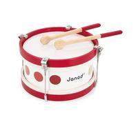 Janod - Il Mio Primo Tamburo Coriandoli (Legno), Strumento Musicale per Bambini, Giocattolo Di Imitazione e Risveglio Musicale - Da 2 Anni in su, J07608
