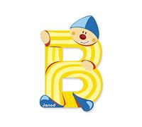 Janod J04543 B Party B004XS8G7O Wooden Clown Letter, Multicolored, One Size