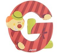 Janod J04548 G Party B004XS8GN8 Wooden Clown Letter, Multicolour, One Size