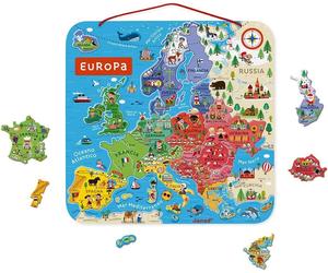 JANOD J05475 MAPPA MAGNETICA DELL'EUROPA VERSIONE ITALIANA