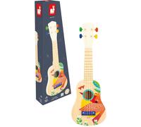 Janod - Ukulele in Legno Gioia - Strumento Musicale per Bambini - Giocattolo Musicale di Imitazione - Vernice a base d'acqua - Dai 3 Anni, J07652