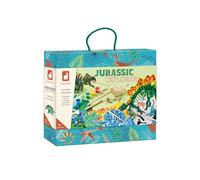 Janod - Jurassic Explorer - Valigetta dell'Esploratore - Kit di Attività Creative - 6 Attività Variegate - Attività Manuale per Bambini - Nuova Collezione - Dai 6 Anni in Su - J09112