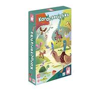 Janod - Karacteristiks - Gioco di Società Educativo per Bambini - Tema Animali - Gioco di Rapidità - Da 2 a 6 giocatori - Certificato FSC - Dai 3 Anni, J02621