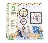 Janod- Kit Bambini 6 Risultati con Una pressa per Fiori, Multicolore, J07879