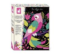 Janod - Kit Fili Tesi - Animali della Giungla - Les Ateliers Déco - Attività Creative per Bambini - 2 Quadretti da Realizzare - Capacità Fino-Motorie e Concentrazione - Dagli 8 Anni, J07970