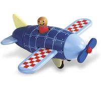 Janod Kit Magnet Aereo Giocattolo in Legno 6 Pezzi