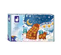 Janod - Kit Mosaici in Gommapiuma - Tema Streghe e Stregoni - Les Ateliers du Calme - 3 Tavole - Kit Creativo per Bambini - Apprendimento della Motricità Fine e Concentrazione - A partire dai 5 anni - J09151