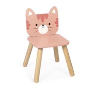 Sedia per bambini Janod a forma di gatto (legno)