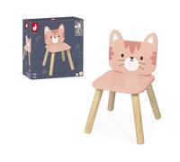Sedia per bambini Janod a forma di gatto (legno)