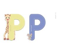 Janod Lettera Serie Sophie La Giraffa (Legno) - P (J09560), Multicolore (1