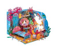 Janod Magic Ocean-La Camera delle Sirene Manuale per Bambini-Kit attività Creative-Decorazione Fai-da-Te-Universo della Sirenetta-dai 8 Anni in Su-J09139, Multicolore, J09139