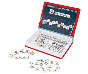 Janod - Magneti'Book Alfabeto Gioco Educativo, Versione Inglese, J02711