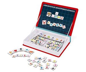 Janod - Magneti'Book Alfabeto Gioco Educativo, Versione Tedesca, J02713