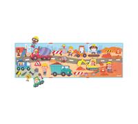 Janod - Magnéti'Stories Cantiere - Gioco Educativo Magnetico 30 Calamite - Gioca