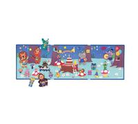 Janod - Magnéti'Stories Festa degli Animali - Gioco Educativo Magnetico 30 Calamite - Giocattolo per Bambini in Cartone FSC - Sviluppa l'Immaginazione e Le Abilità Fino-Motorie - dai 3 Anni, J05455