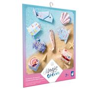 Janod - Origami - 20 Origami da Realizzare - - Magic Ocean - Kit Creativo per Bambini - Apprendimento della Motricità Fine e Concentrazione - A Partire dai 7 Anni - J07749