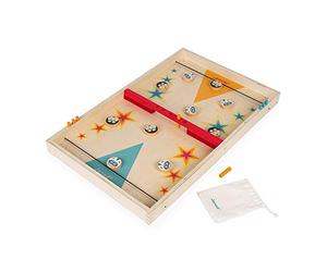 Janod - Passe-Trappe in Legno Retrò - Giochi di Società - Gioco di Abilità - Sviluppo della Strategia e della Concentrazione - Certificato FSC - A Partire da 3 Anni, J02079