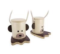 Janod - Piccoli Trampoli in Legno Zampe d'Orso - Gioco all'Aperto - Altezza Regolabile - Equilibrio e Abilità Motorie - Certificato FSC - Vernice ad Acqua - Dai 3 Anni, J03174