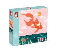 Janod - Puzzle 1000 Pezzi - Sogno sul Mare - Per Adulti Adolescenti e Bambini - Sviluppa Pazienza e Manualità - Fabbricato in Europa e Certificato FSC - Dagli 10 Anni, J02523