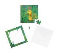 Janod Puzzle 2puzzle Dinosaur 5 Pezzi