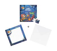 Janod Puzzle 2puzzle Forest Themed Birthday 5 Pezzi
