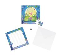 Janod Puzzle 2puzzle Love In The Pond 5 Pezzi
