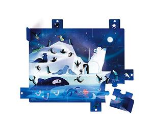 Janod Puzzle a Sorpresa da 20 Pezzi - sotto Le Stelle