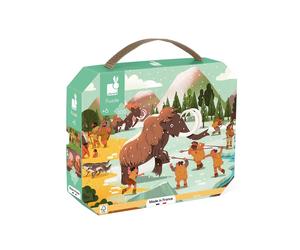 Janod Puzzle Con Fregio Preistorico 100 Pezzi