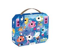 Puzzle Janod Unicorni Concerto Rock 24 pezzi