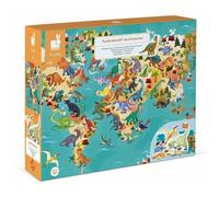 janod puzzle educativo dinosauro 200 pezzi 1 St