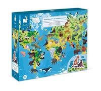 Puzzle Educativo Janod Gli Animali In Estinzione